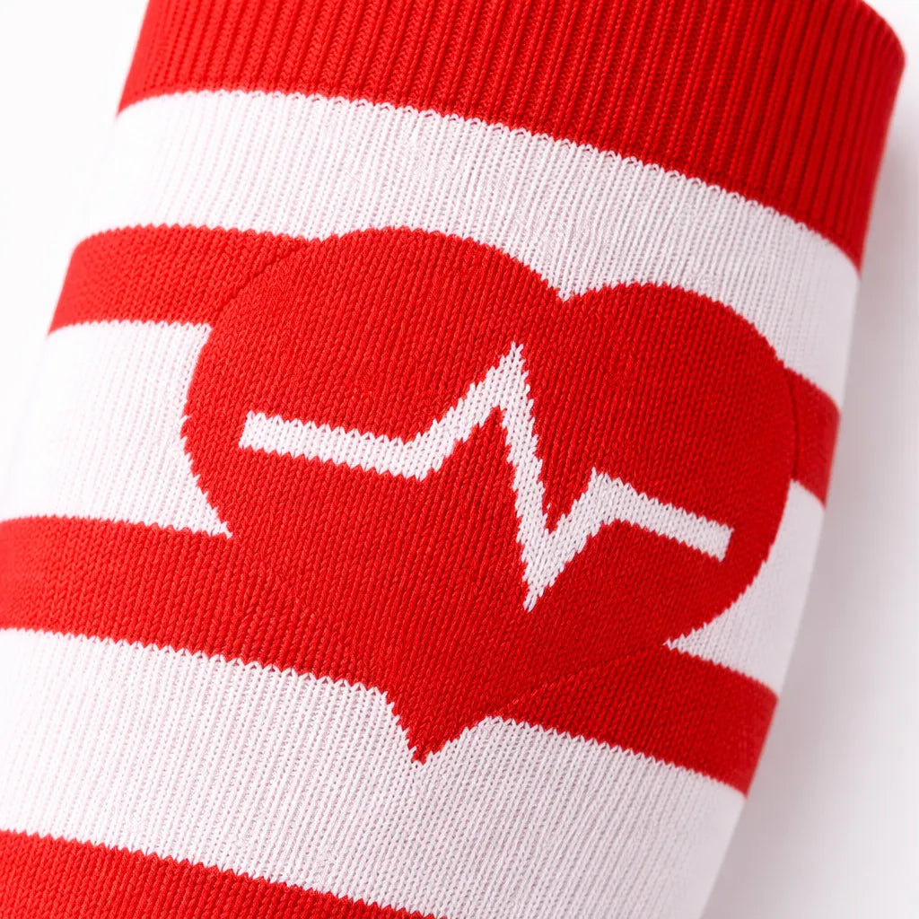 Joyful Compression – Heartbeat Stripe